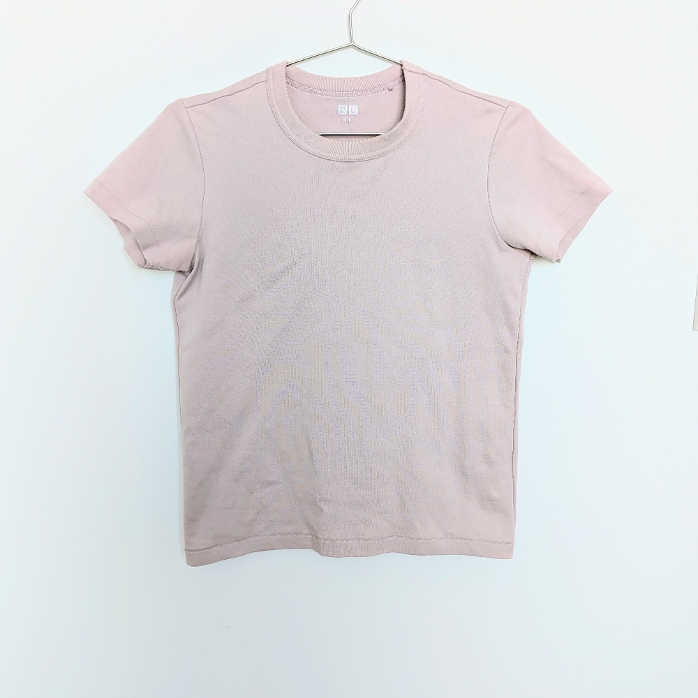 Uniqlo U Crew Neck T-Shirt – Pink, Women's S